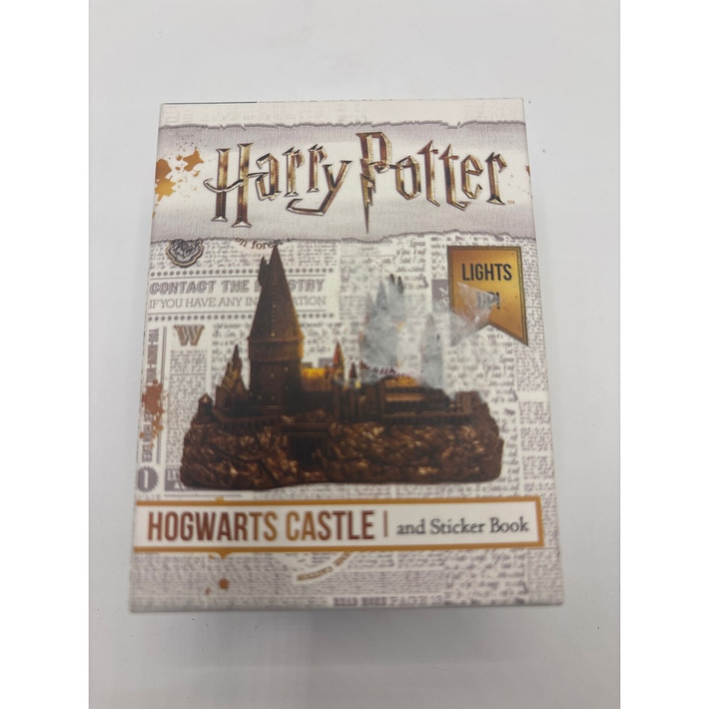 Harry Potter Hogwarts Castle Deluxe Mega Kit Lights Up with Sticker Book 2018